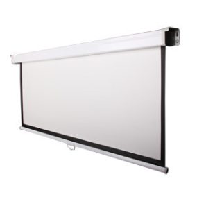 Funscreen Matt Weiß Rollo 138x180 cm Format 4:3