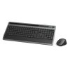 Hama KMW-600 Plus Wireless Tastatur + Maus Schwarz HU