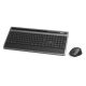 Hama KMW-600 Plus Wireless Tastatur + Maus Schwarz HU