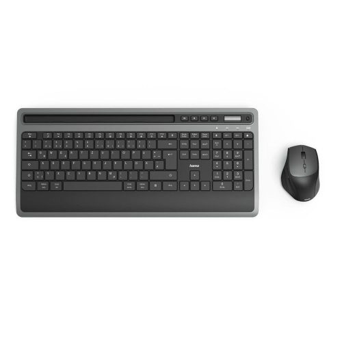Hama KMW-600 Plus Wireless Tastatur + Maus Schwarz HU