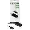 Inter-Tech Argus IT-810 USB Gigabit Ethernet Adapter Schwarz