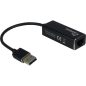 Inter-Tech Argus IT-810 USB Gigabit Ethernet Adapter Schwarz