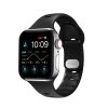 Nomad Sport Slim Strap S/M, schwarz - Apple Watch 7 (41mm)/6/SE/5/4 (40mm)/3/2/1 (38mm)