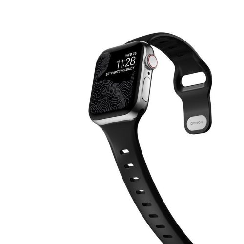Nomad Sport Slim Strap S/M, schwarz - Apple Watch 7 (41mm)/6/SE/5/4 (40mm)/3/2/1 (38mm)