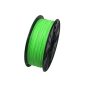   Gembird 3DP-ABS1.75-01-FG Filament ABS Fluorescent Green 1 75mm 1kg