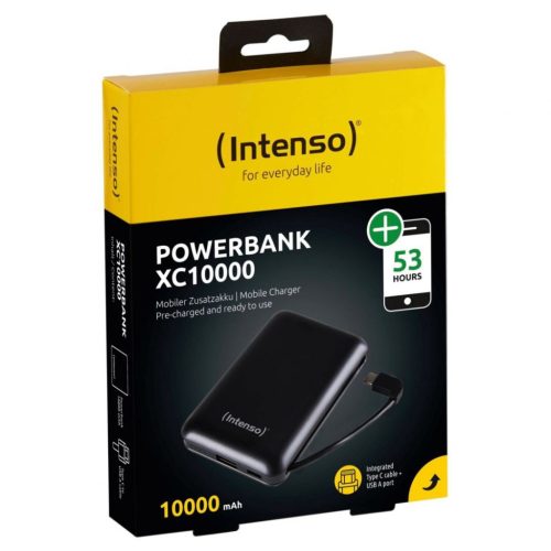 Intenso XC10000 10000mAh Powerbank Schwarz