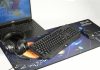 Gembird MP-SOLARSYSTEM-XL-01 Mauspad Schwarz