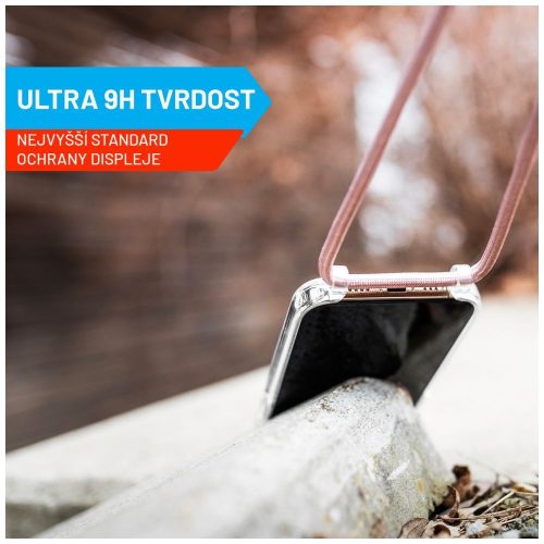 FIXED Panzer Vollabdeckung 2,5D gehärtetes Glas mit Applikator für Samsung Galaxy A54 5G, schwarz