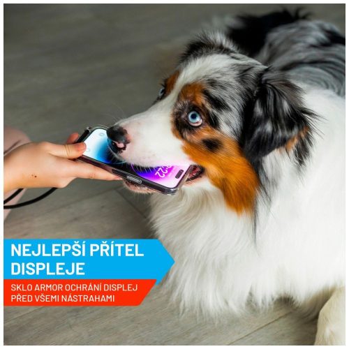 FIXED Panzer Vollabdeckung 2,5D gehärtetes Glas mit Applikator für Samsung Galaxy A54 5G, schwarz