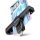 AXAGON CRE-SMPC PocketReader USB-C Smart Card Reader Schwarz