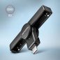 AXAGON CRE-SMPC PocketReader USB-C Smart Card Reader Schwarz