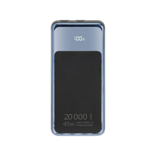 RivaCase VA1075 20000mAh QC/PD 45W PowerBank Schwarz