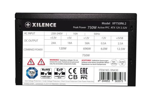 Xilence 750W 80+ Leistungs C+ Serie