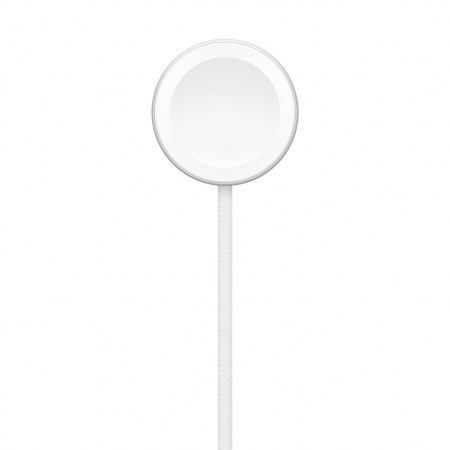 Apple Watch Magnetisches Schnellladegerät auf USB-C-Kabel 1m Weiß