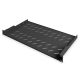 Digitus 1U fester Regalboden für Gestelle ab 400mm Tiefe 45x483x250mm bis zu 15kg Schwarz (RAL 9005)