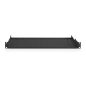   Digitus 1U fester Regalboden für Gestelle ab 400mm Tiefe 45x483x250mm bis zu 15kg Schwarz (RAL 9005)