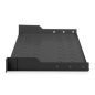  Digitus 1U fester Regalboden für Gestelle ab 400mm Tiefe 45x483x250mm bis zu 15kg Schwarz (RAL 9005)