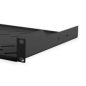   Digitus 1U fester Regalboden für Gestelle ab 400mm Tiefe 45x483x250mm bis zu 15kg Schwarz (RAL 9005)