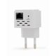 Gembird WNP-RP300-03 WLAN-Repeater 300 Mbit/s Reichweitenverstärker Weiß