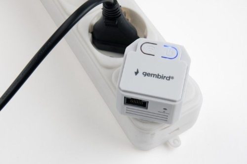 Gembird WNP-RP300-03 WLAN-Repeater 300 Mbit/s Reichweitenverstärker Weiß
