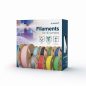   Gembird 3DP-PLA-SK-01-ICE PLA Silk Ice Blue+ Drak blue 1,75mm 1kg