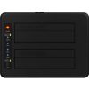 Raidsonic ICY BOX IB-1232CL-U3 2-Bay Docking und CloneStation Schwarz