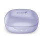 Genius HS-M905BT True Wireless Bluetooth Headset Hellviolett