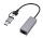 Gembird A-USB3AC-LAN-01 USB 3.1 + Typ-C Gigabit Netzwerkadapter Space Grey