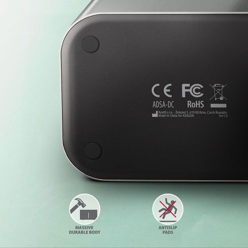 AXAGON ADSA-DC SuperSpeed USB DUAL2.5"/3.5" HDD/SSD DUAL Dock