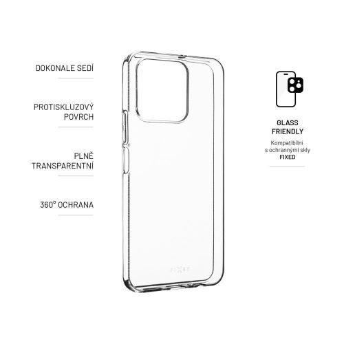 FIXED TPU Gelhülle für Honor X6a, transparent