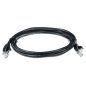 ACT CAT6 U-UTP Patch Cable 3m Black