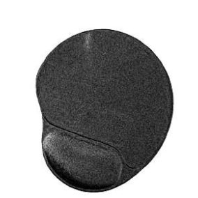 Gembird MP-GEL-SCHWARZ Gel-Handballenauflage Mauspad Schwarz