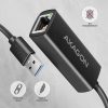 AXAGON ADE-AR USB-A Gigabit Ethernet Adapter Schwarz