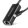 AXAGON ADE-ARC USB-C Gigabit Ethernet Adapter Schwarz