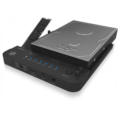 Raidsonic IB-2913MCL-C31 Docking Station Schwarz
