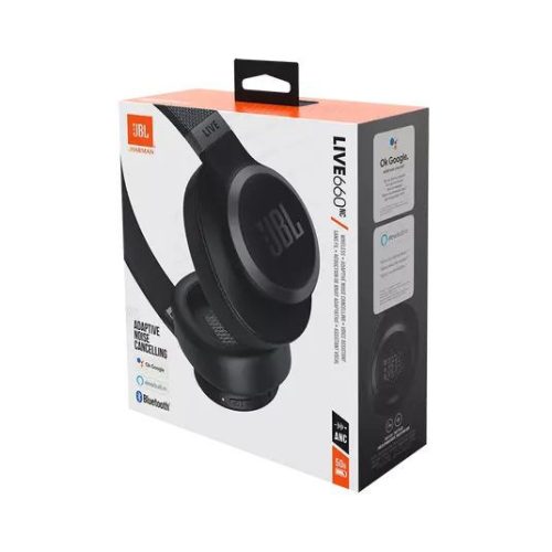 JBL Live 660NC Bluetooth-Kopfhörer Schwarz