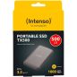 Intenso 500GB USB3.2 Typ-C Externe SSD TX500 Braun