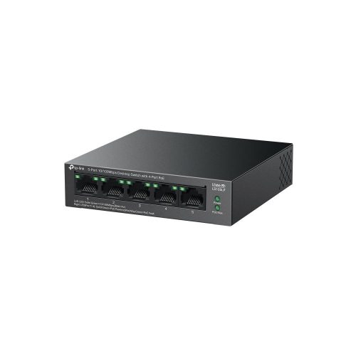 TP-Link LS105LP 5-Port 10/100Mbps Desktop Switch mit 4-Port PoE