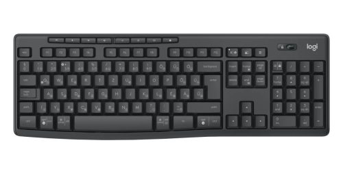 Logitech MK370 kabellose Tastatur + optische Maus Schwarz HU