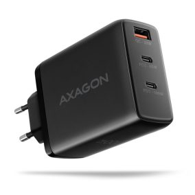   AXAGON ACU-DPQ100 PD3.0 & QC4 Drei Ausgänge Wandladegerät 100W Schwarz