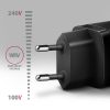 AXAGON ACU-PQ20 PD3.0 & QC4+ Dual Outputs Wandladegerät 20W Schwarz
