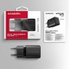 AXAGON ACU-PQ20 PD3.0 & QC4+ Dual Outputs Wandladegerät 20W Schwarz