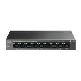   TP-Link LS109P 9-Port 10/100Mbps Desktop Switch mit 8-Port PoE+