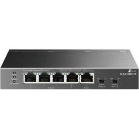   TP-Link TL-SG1005P-PD 5-Port Gigabit Desktop PoE+ Switch mit 1-Port PoE++ In und 4-Port PoE+Out