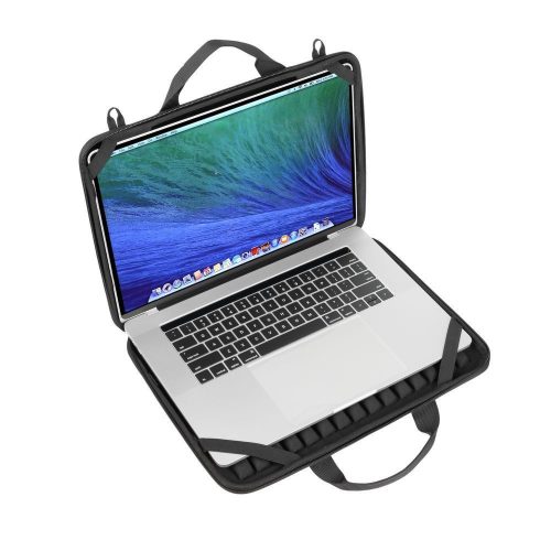 RivaCase 5130 Antishock MacBook Air 15 und Laptop 14" Hartschalenhülle Schwarz