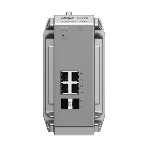 Reyee RG-NIS3100-4GT2SFP-HP Echter Industrie-Switch speziell für raue Umgebungen entwickelt