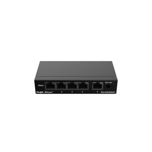 Reyee RG-ES205GC-P 5-Port Gigabit Smart Cloud Managed PoE Switch