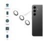   FIXED Glas Kameradisplay-Schutz für Samsung Galaxy A55 5G, silberner Rahmen, 100% transparent