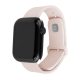 Sportliches Silikonband für die Apple Watch 42/44/45mm Smartwatches, Pink