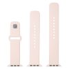 Sportliches Silikonband für die Apple Watch 42/44/45mm Smartwatches, Pink